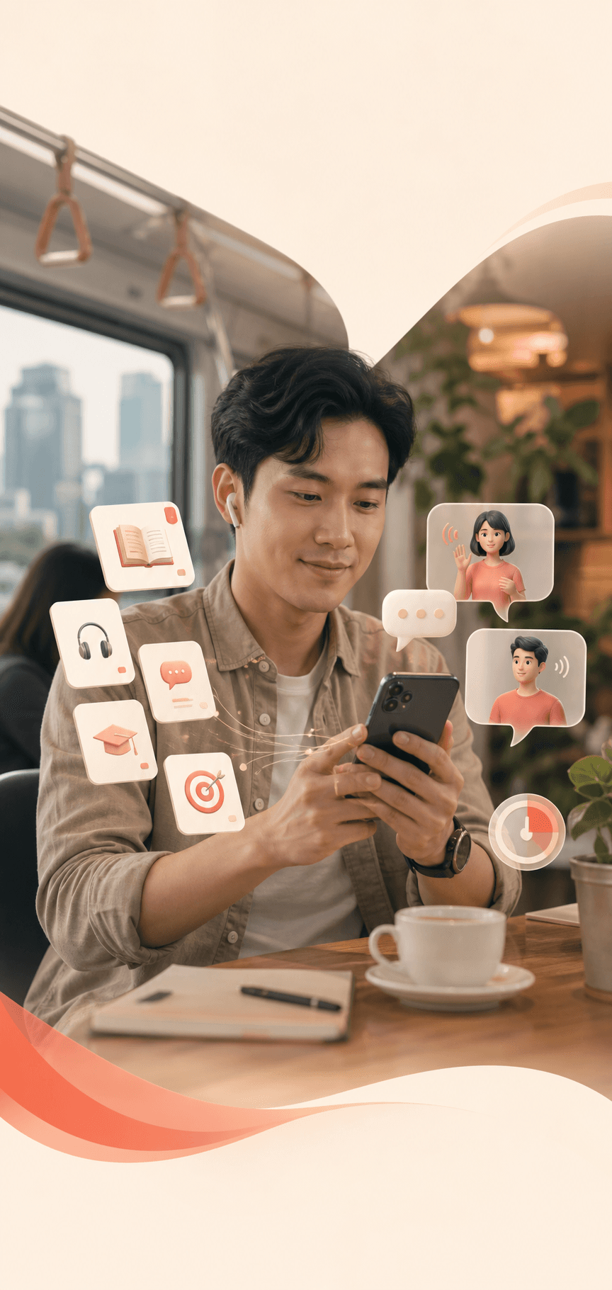 Người Việt mất gốc học từ vựng miễn phí trên điện thoại rồi dùng vốn từ để giao tiếp tiếng Anh